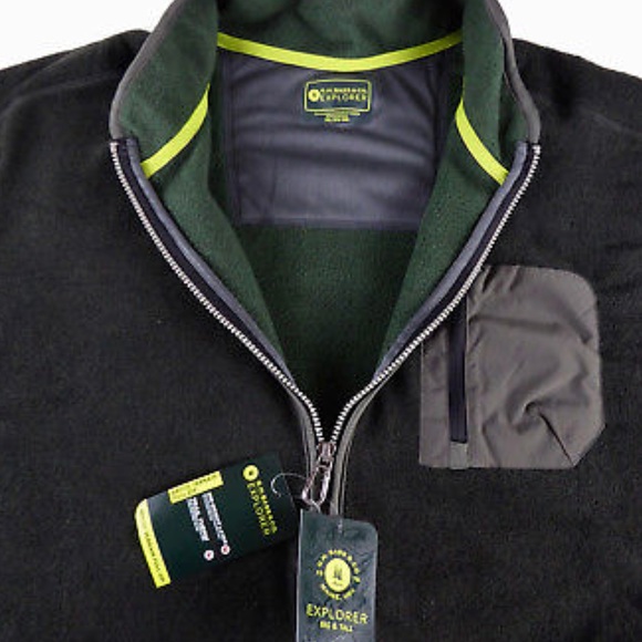 G.H. Bass & Co Maine Fleece Jacket Arctic Terrain - Picture 8 of 8